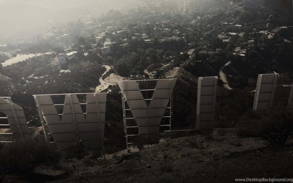 Inkdryer Daily Wallpapers • Hollywood Sign