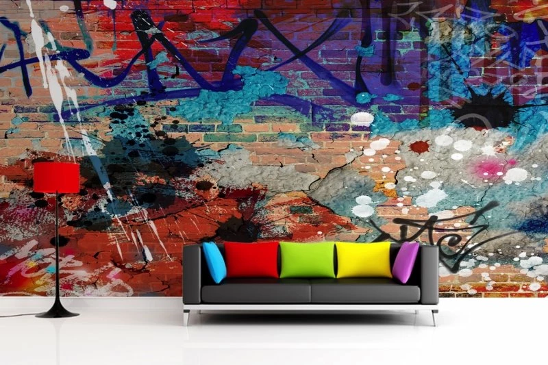 Grunge Graffiti Wallpapers Wall Mural