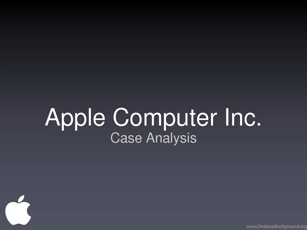 Apple Company History Powerpoint