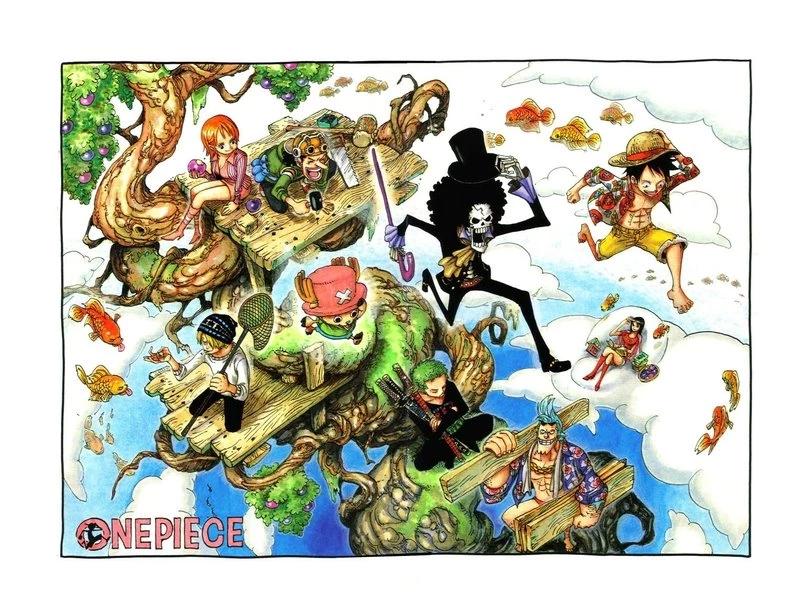 One Piece Manga Strawhat Pirates 1662x1200 Wallpapers – Anime One ...