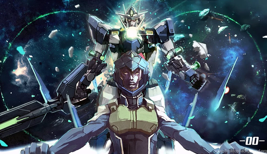 Gundam 00 Quanta Wallpaper Desktop Background