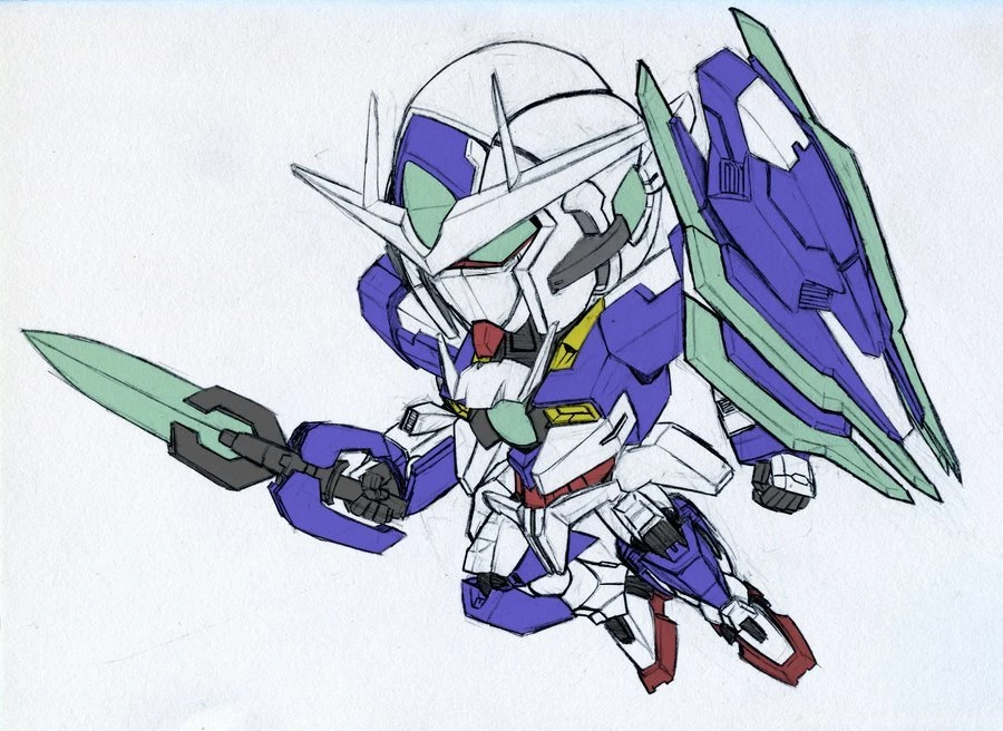 Gundam 00 Quanta By Zerokaiser On DeviantArt
