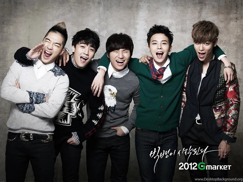 Big Bang For Gmarket Big Bang Wallpapers (30441578) Fanpop