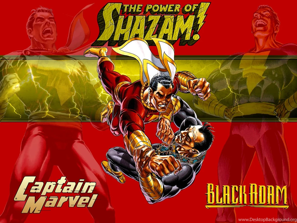 Black Adam Vs Shazam Wallpapers