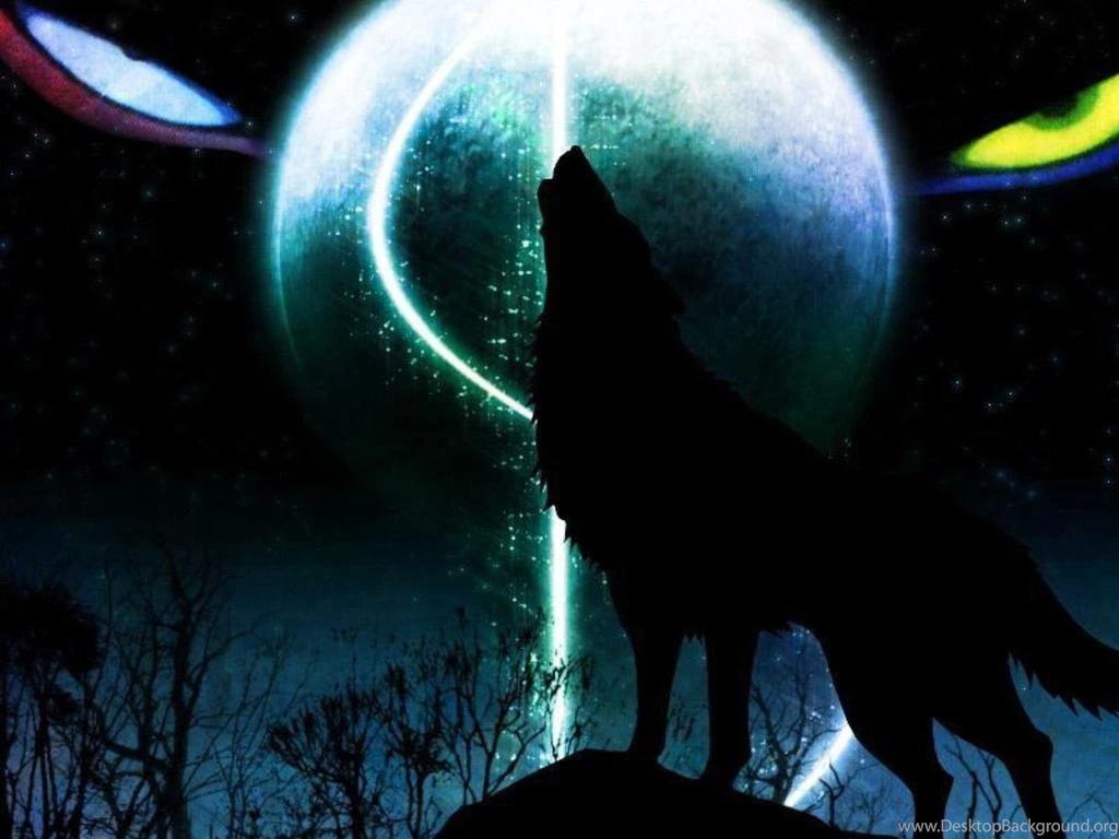 Wallpapers Amine Wolf Wolfs Rain Jobspapa Com 1024x768