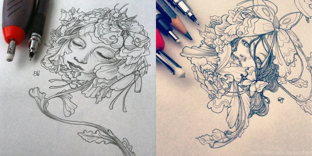 James Jean Art Study + Original Piece By Heycheri On DeviantArt