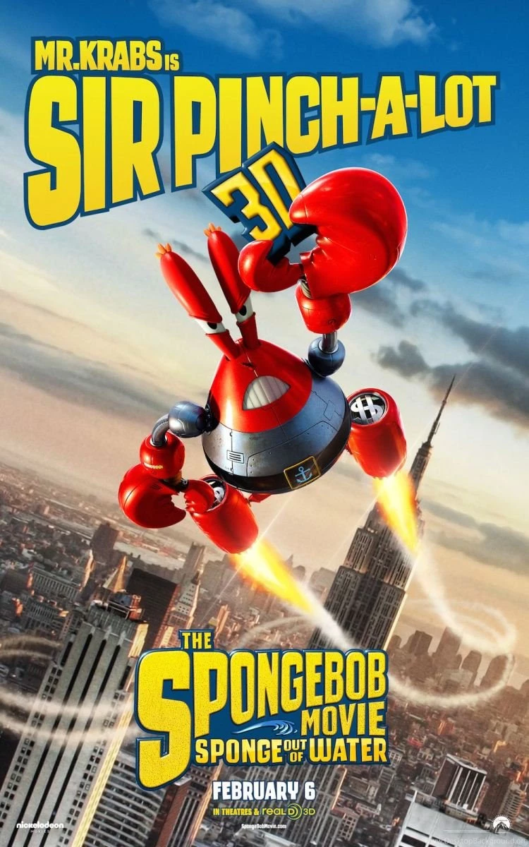 The SpongeBob Movie: Sponge Out Of Water Movie Wallpapers