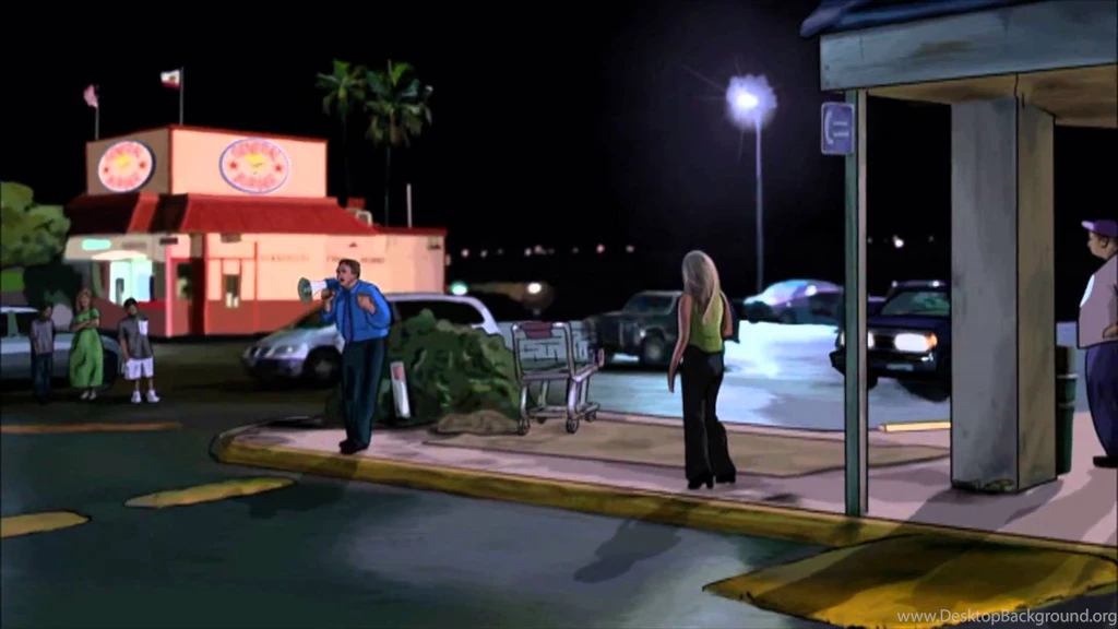 A Scanner Darkly   Alex Jones Scene. [1080p HD]   YouTube