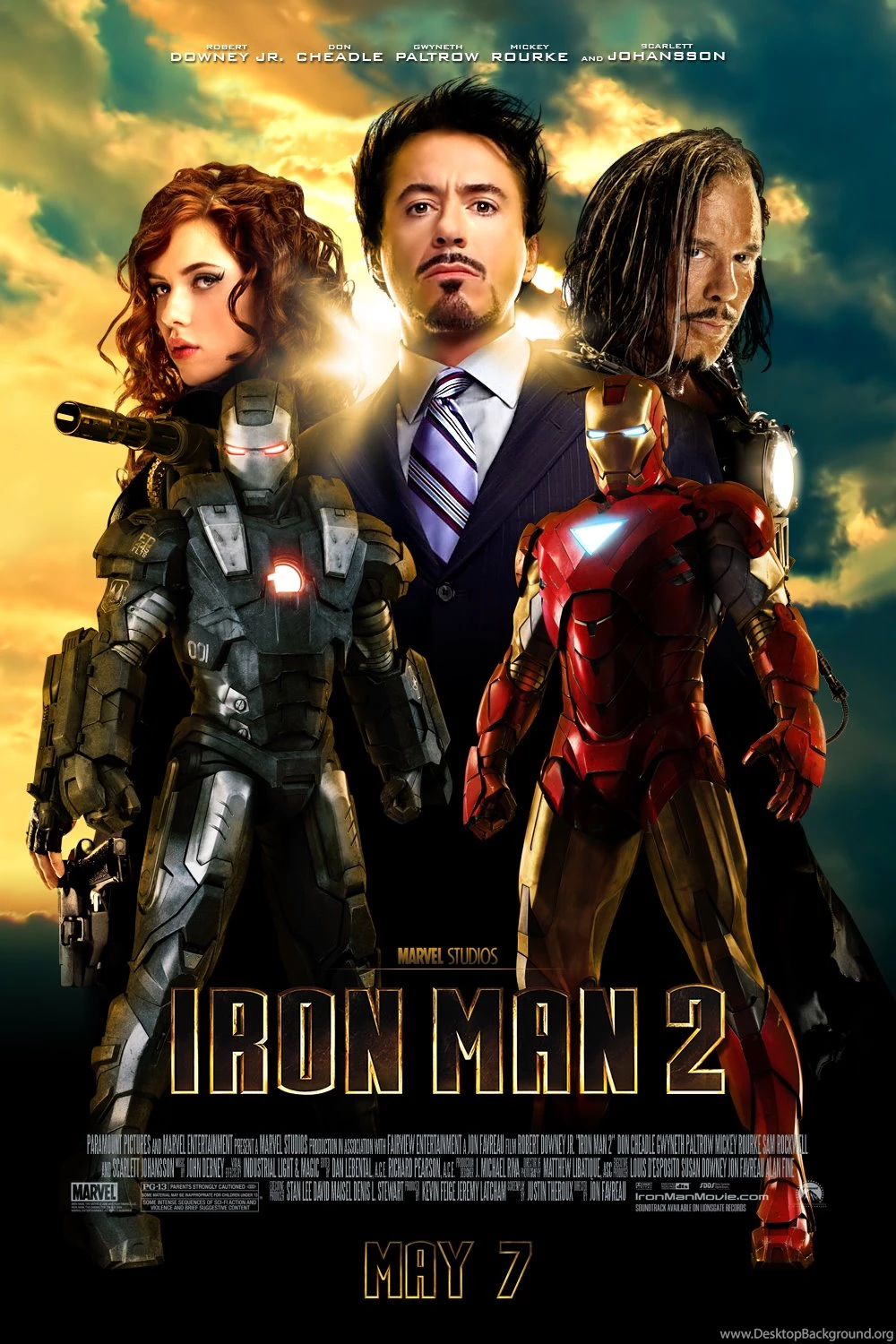 Iron Man 2 Poster (id: 108071) – BUZZERG