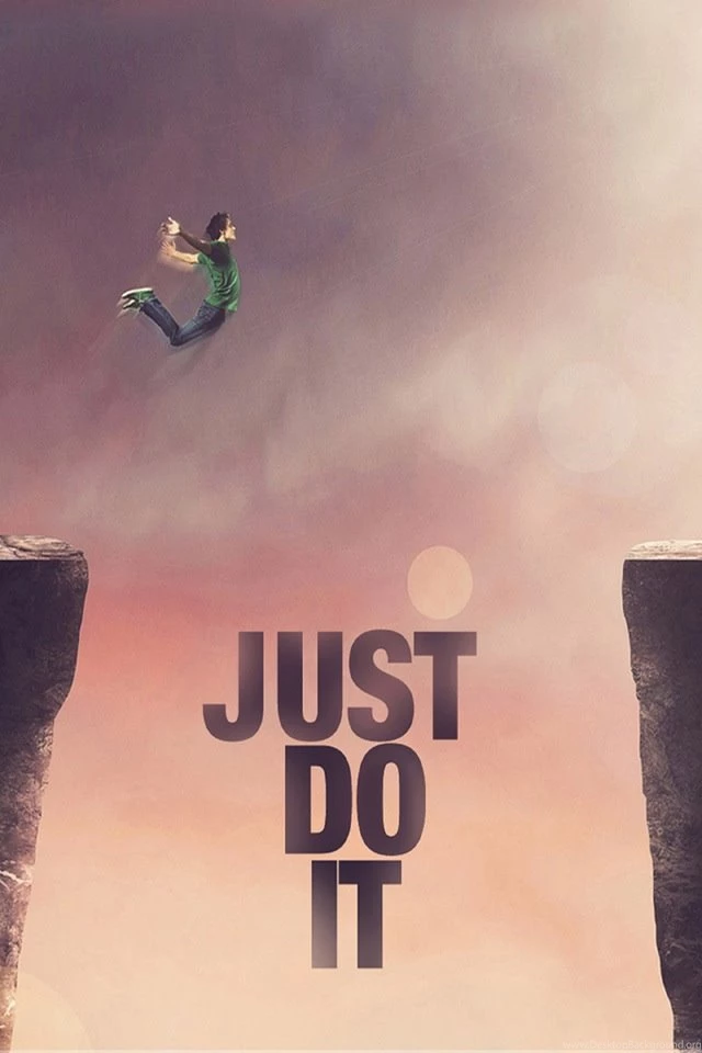 Nike Just Do It Jump Cliff iPhone Wallpapers / IPod Wallpapers HD ...