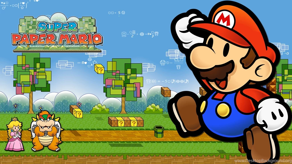 Super Paper Mario Computer Wallpapers, Desktop Backgrounds ...