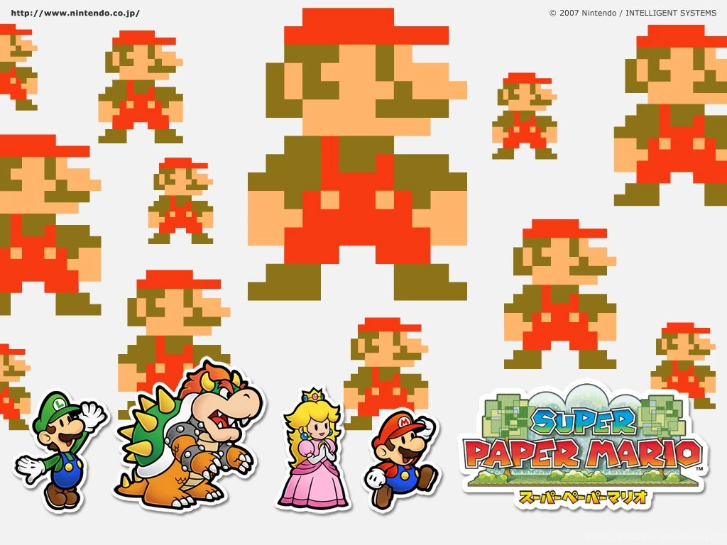 Super Paper Mario Mario Wallpapers (5599051) Fanpop