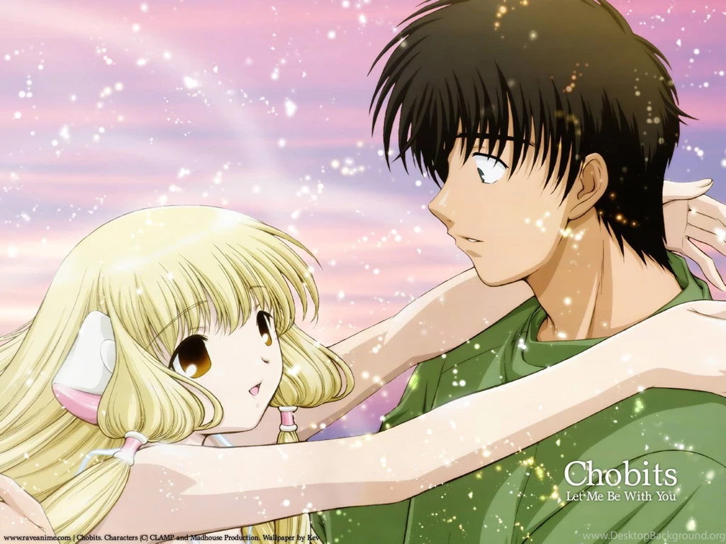 Chii And Hideki Let Me Be With You Chobits Wallpapers