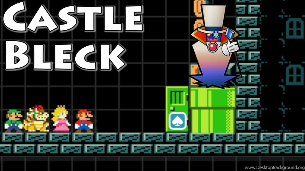 Super Mario Maker Castle Bleck (Super Paper Mario) YouTube