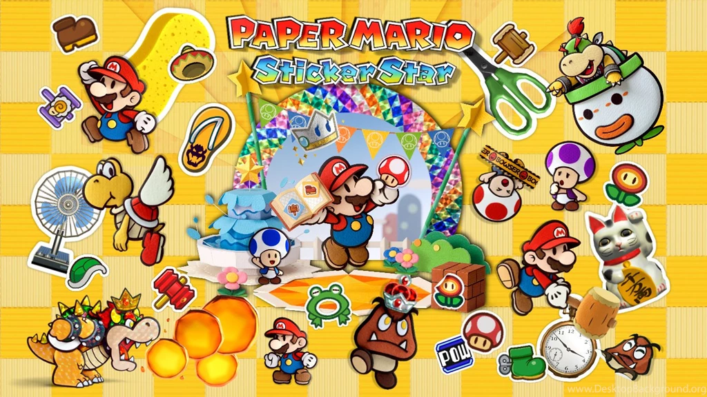 Paper Mario Sticker Star Review
