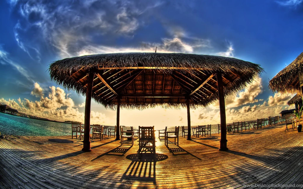 Beach, Sunset, Wallpapers, Photo (