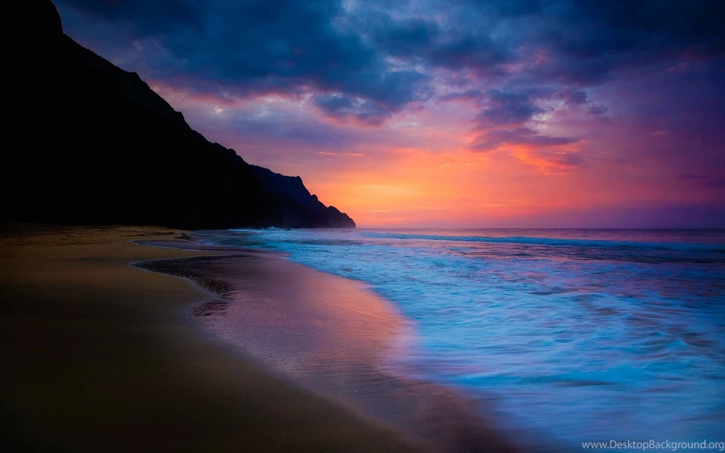 Beach Sunset Wallpapers Download For Desktop & Mobile