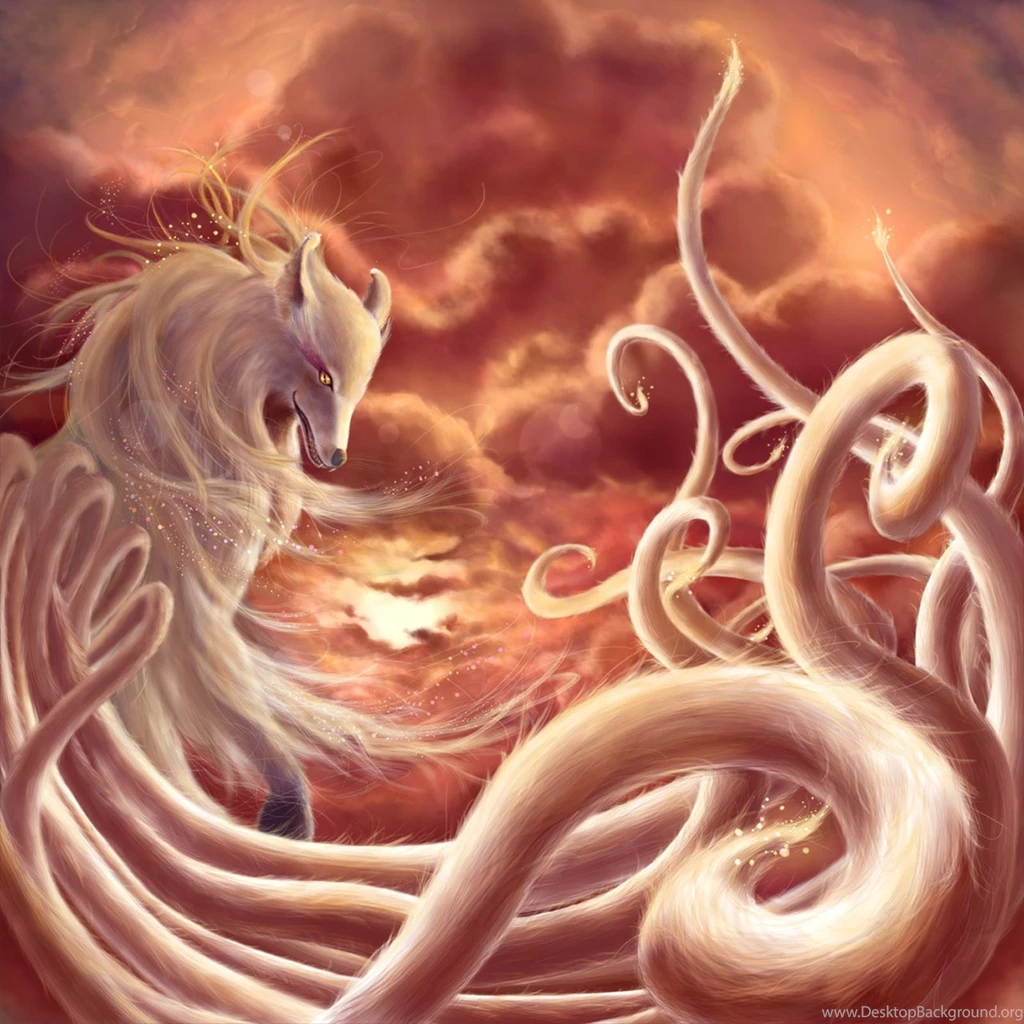 Nine tailed Fox By Vyrilien On DeviantArt