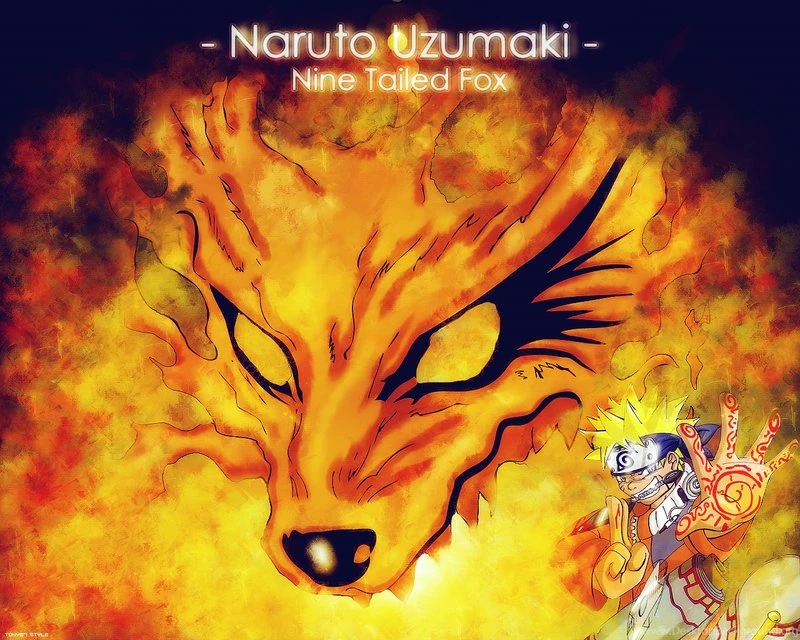 Nine Tailed Fox Naruto By Tony 87 On DeviantArt
