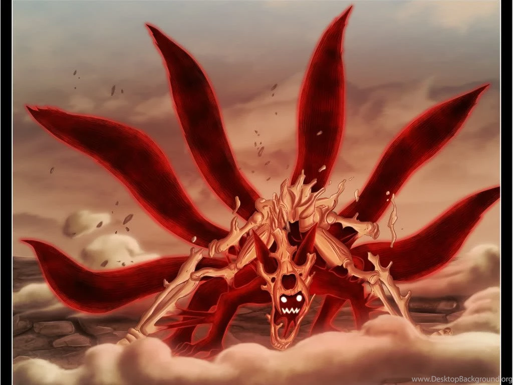 Naruto Uzumaki 00180 Nine Tailed Fox Free Naruto Wallpapers