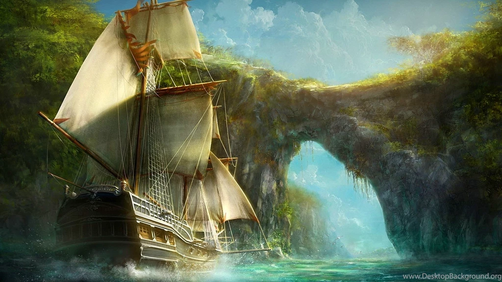 HD Magical Ship Wallpapers Stunning View Nature Photos