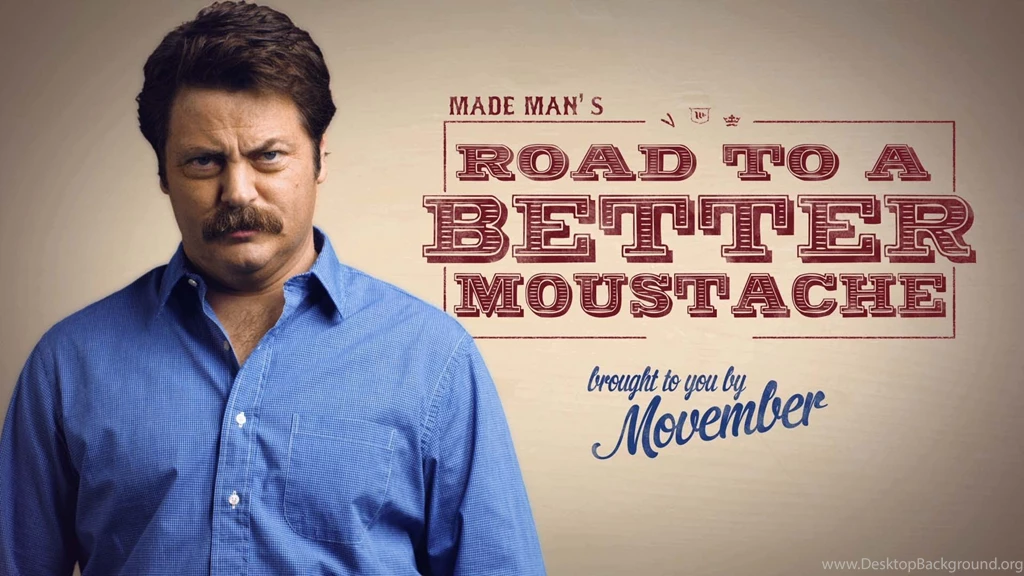 How To Grow A Moustache With Nick Offerman Movember YouTube