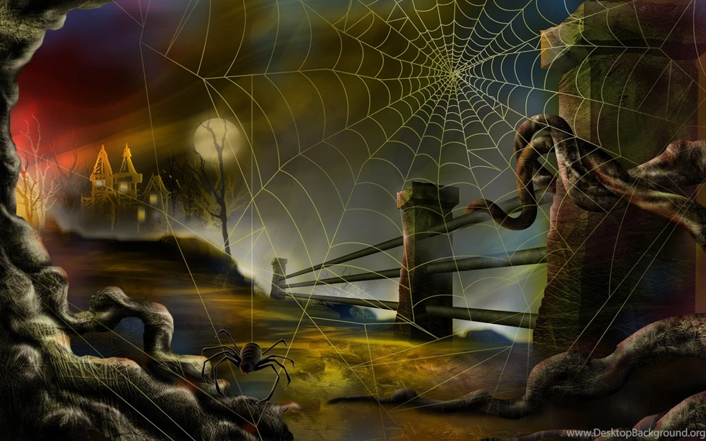 Free Halloween Wallpaper, Cobweb   HD Wallpapers