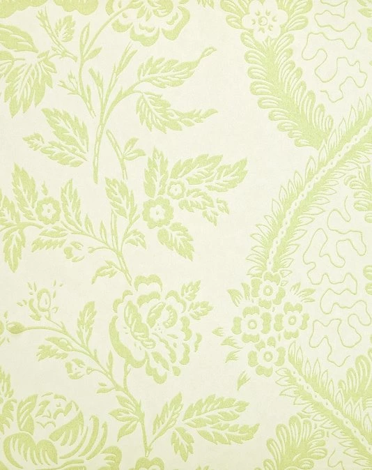 Soft Green Floral Wallpapers