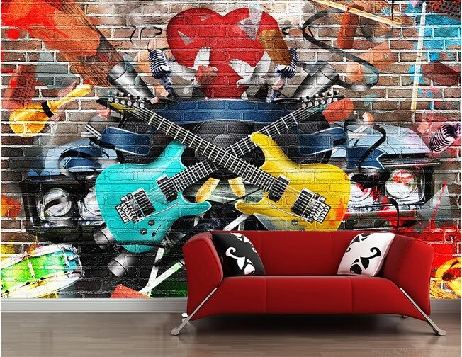 Aliexpress.com : Buy Custom Papel DE Parede 3 D,anime Music ...