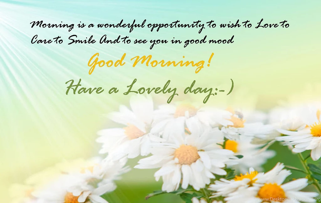 Good Morning Wishes With Pictures   Desktop Backgrounds