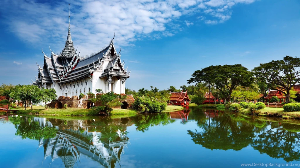 Download Wallpapers 2560x1440 Beautiful, China, Building, River ...