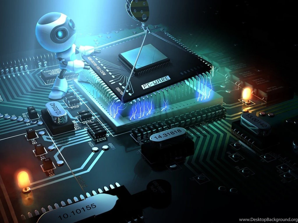 Computer Chip Robot HD Wallpapers