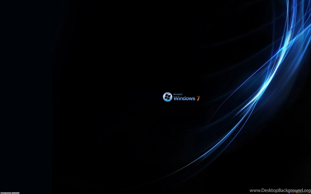 Windows, Image, Seven, Dark, Background, Wallpapers (