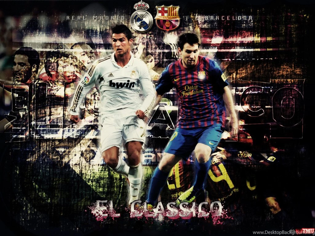 Ryan Rizki Febriani: Foto Lionel Messi VS Cristiano Ronaldo