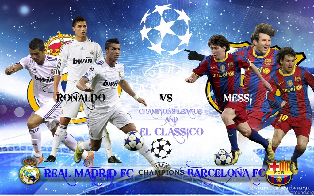 Wallpapers De Messi Vs C.ronaldo