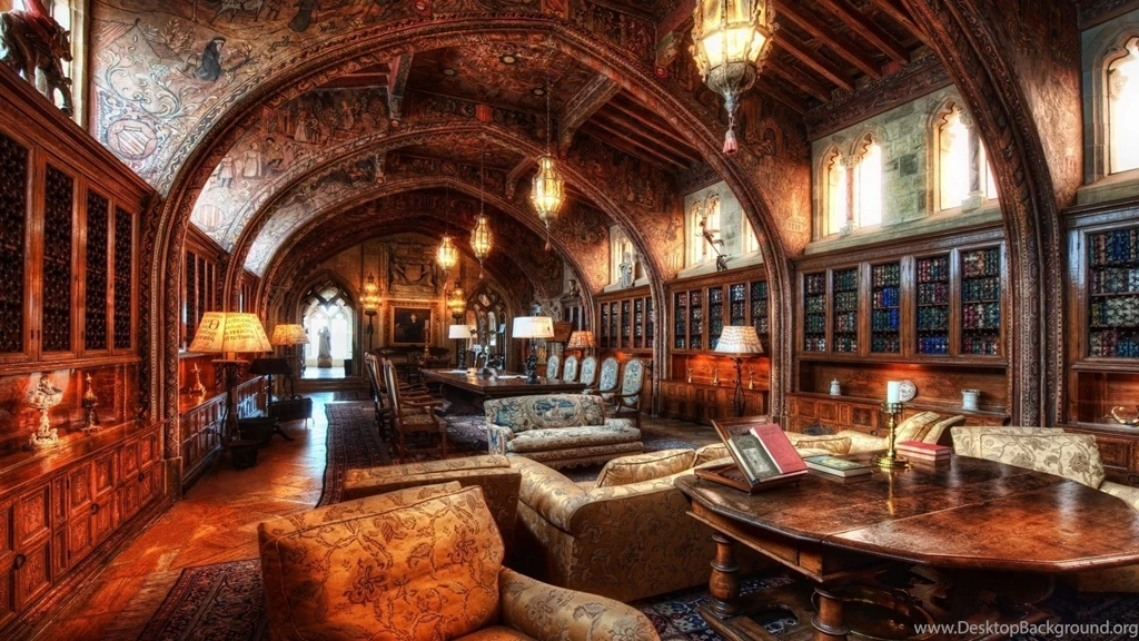 Old Library Wallpapers 1920x1080 (