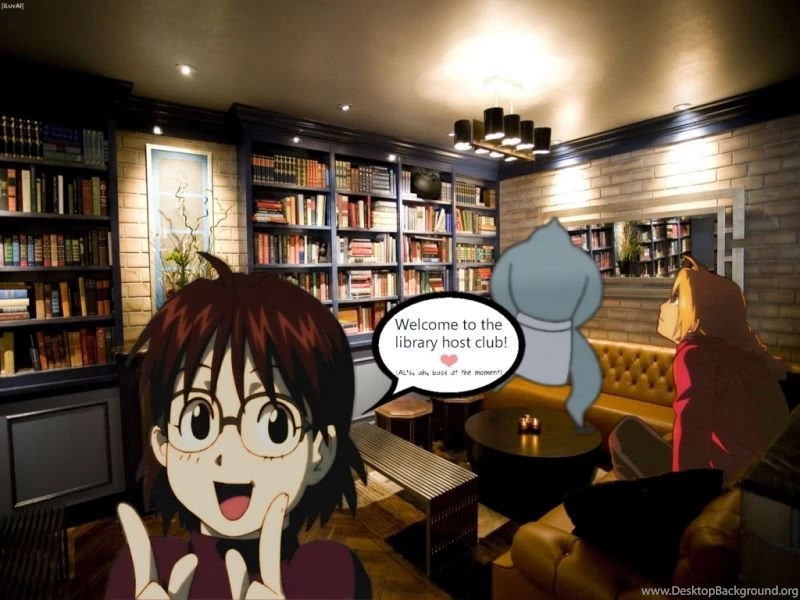 Library Host Club Fullmetal Alchemist Wallpapers