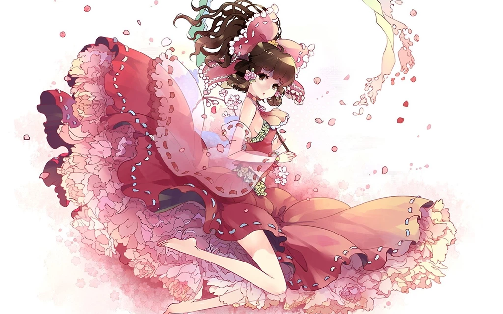 Hakurei Reimu Art Wallpapers