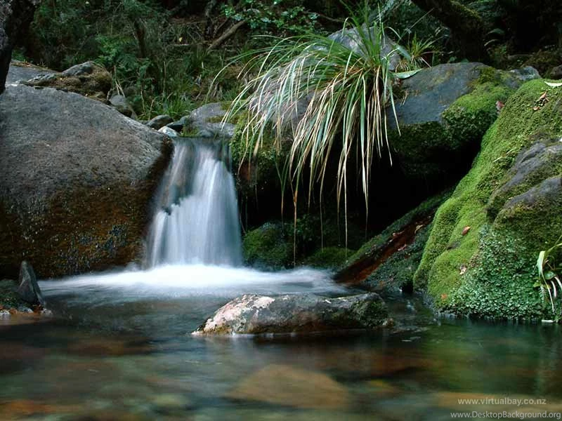 Virtual Bay Wallpapers Gallery Waterfall 2