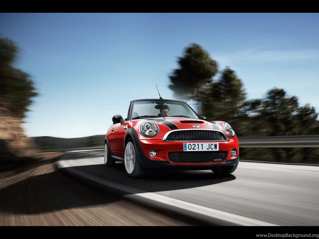 White Mini Cooper S Desktop Wallpapers