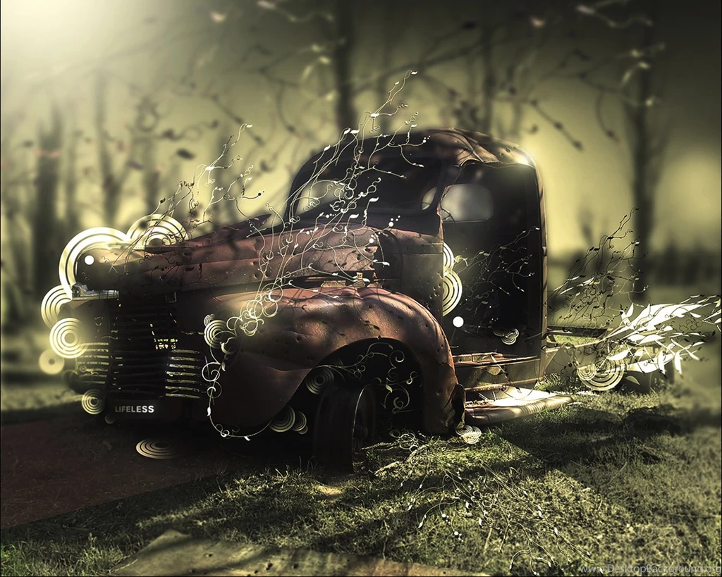 Old Rusty Car Backgrounds Wallpapers 5390   HD Wallpapers Site