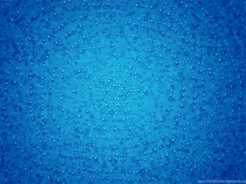 Blue Water Drops Wallpapers