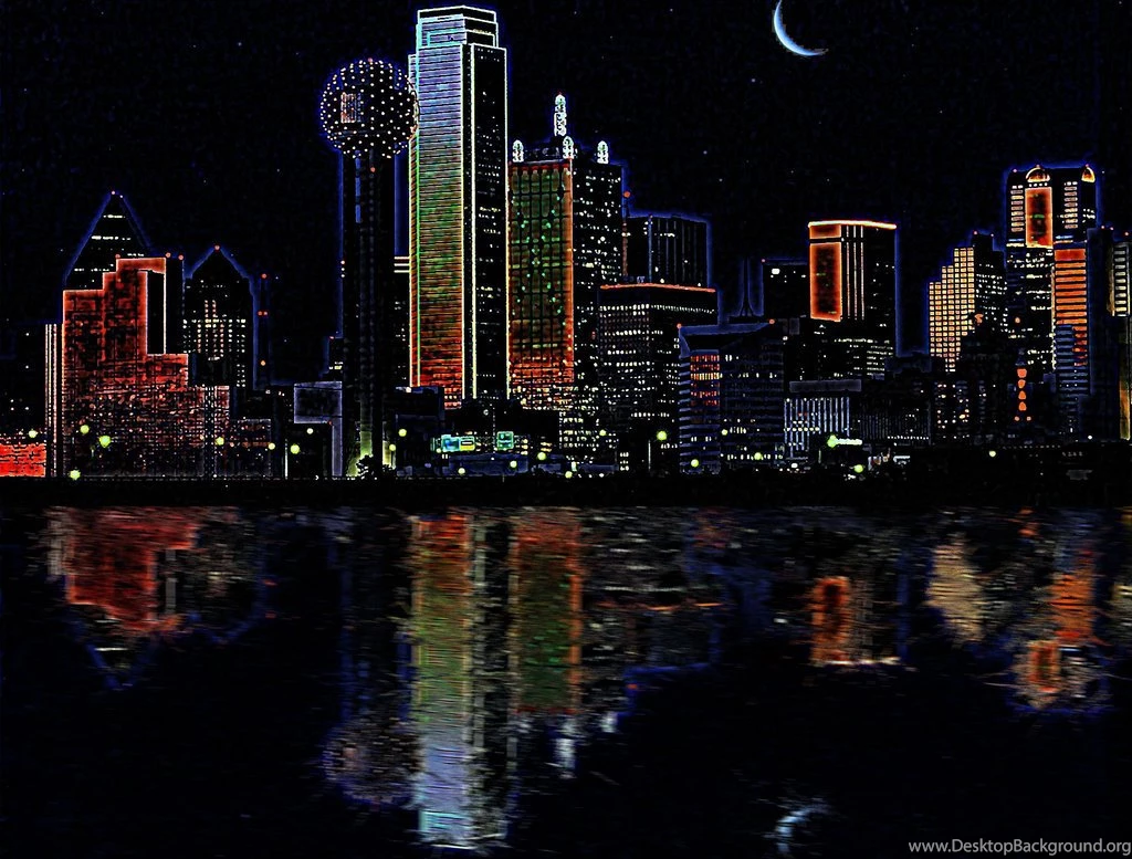 Dallas Skyline 2 By TexManson On DeviantArt