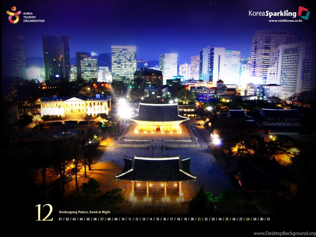Official Site Of Korea Tourism Org.: Wallpaper_2008_DEC