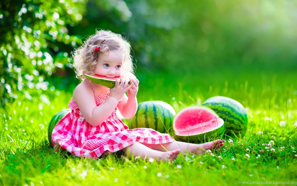 Watermelon Baby Cute Wallpapers HD Of Kid Eating Watermelon