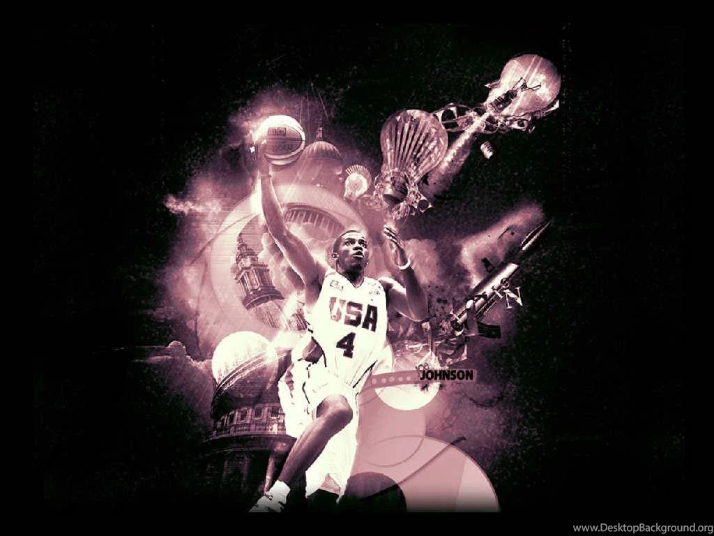 Joe Johnson Dream Team Dunk Wallpapers   Atlanta Hawks Wallpapers