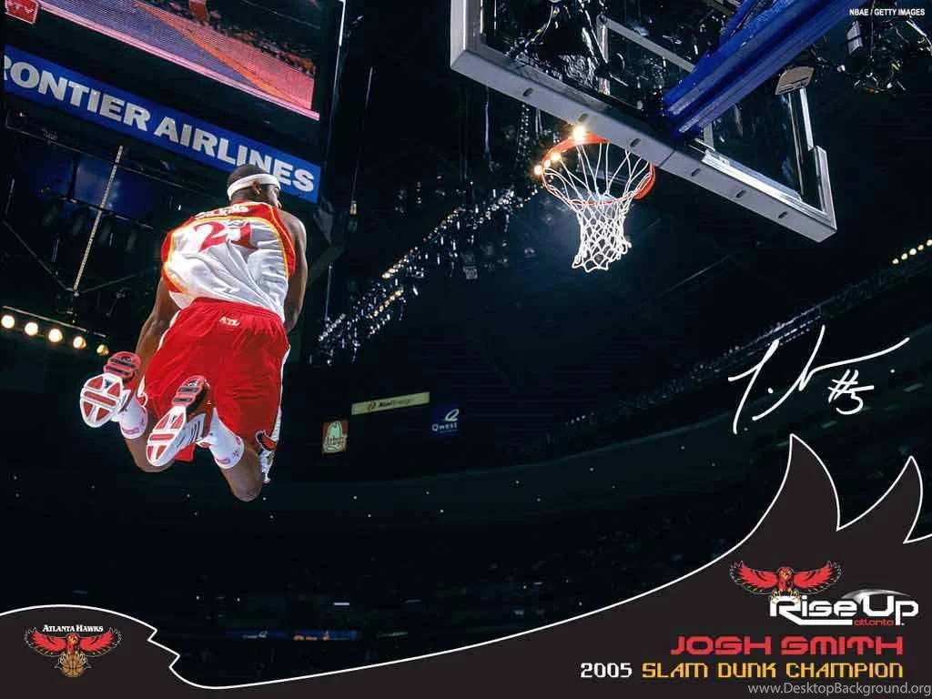Josh Smith Dunk   Atlanta Hawks Wallpapers