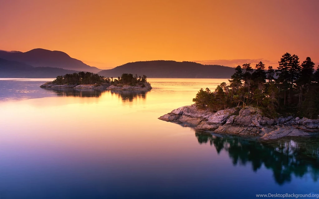 Desktop Wallpapers · Gallery · Nature · Island Lakes Backgrounds ...