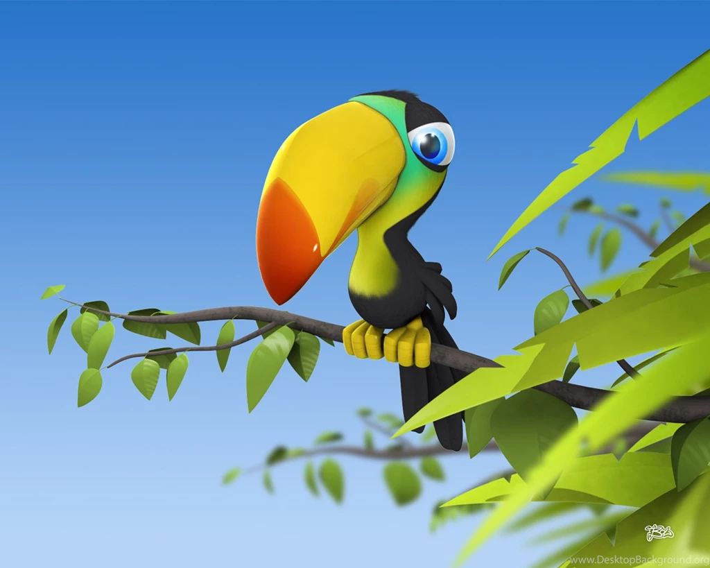 Animals Zoo Park: Funny 3d Cartoon Wallpapers Desktop Backgrounds ...