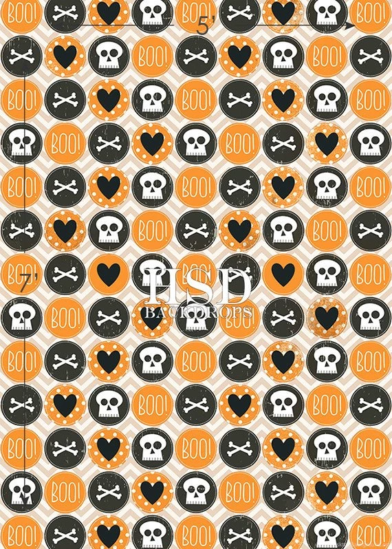 Halloween Photo Background, Halloween Backdrop, Photo Booth ...